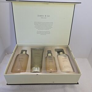 James & Jo England Mandarin & Honey Bathing Collection 4 Piece Set - NIB * READ*